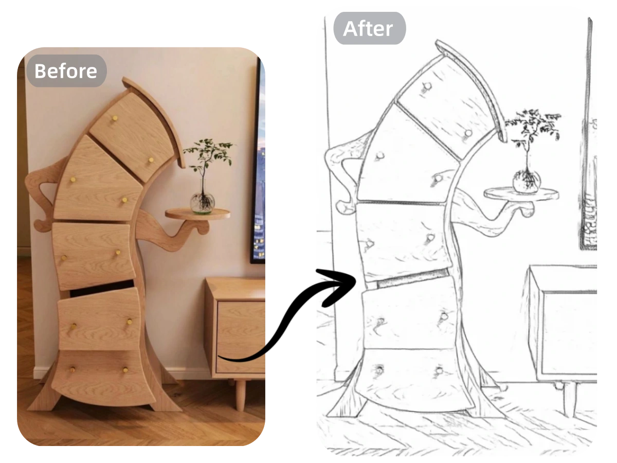 Turn Any Photo into a Precise Line Drawing in Seconds