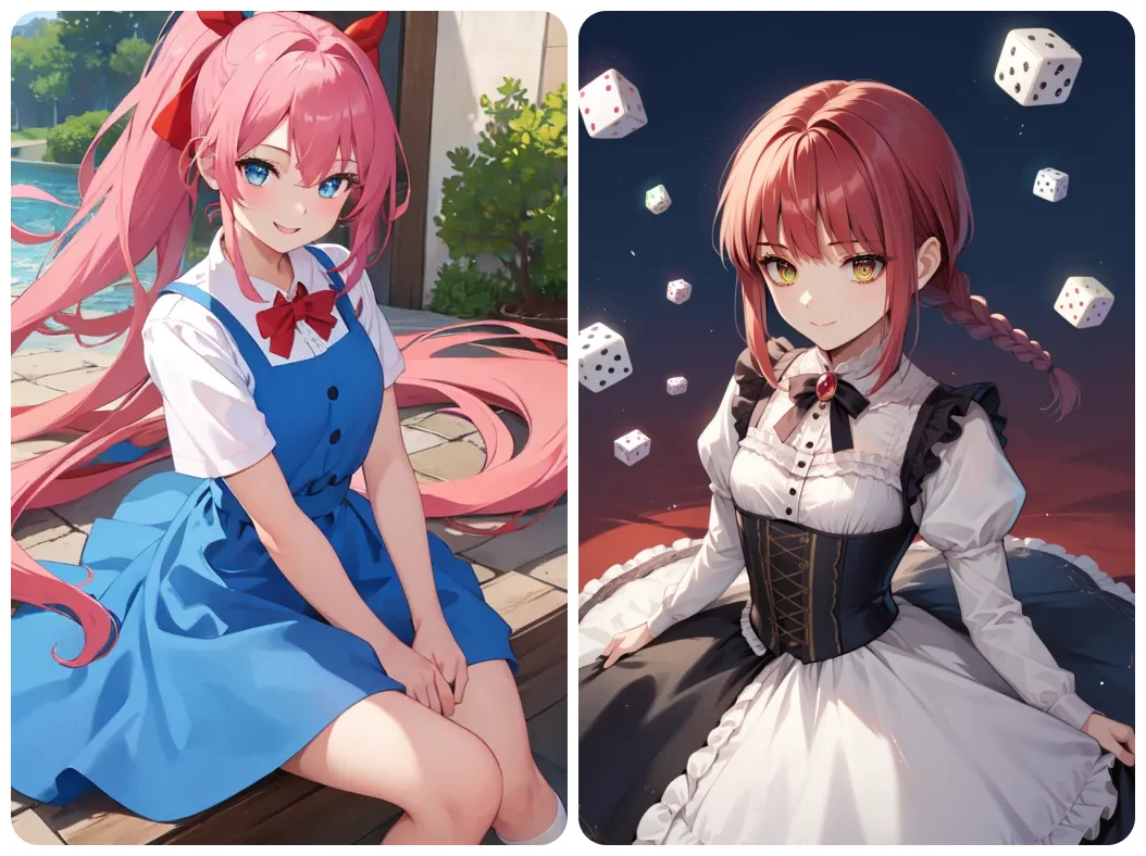 Christmas Hollywood anime outfit