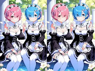 Rem and Ram are twerking