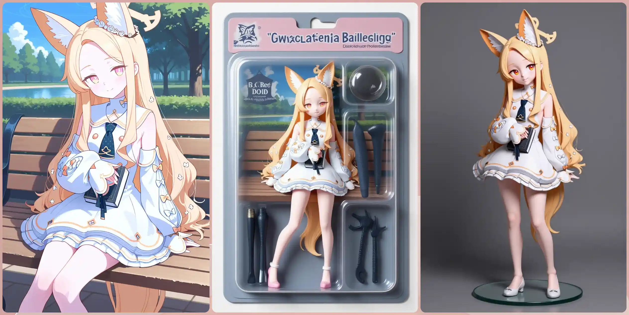 fox girl action figure