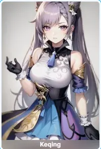 Keqing of Genshin Impact