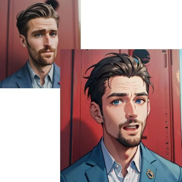 Convert protrait to Cartoon Face / Cartoon Man