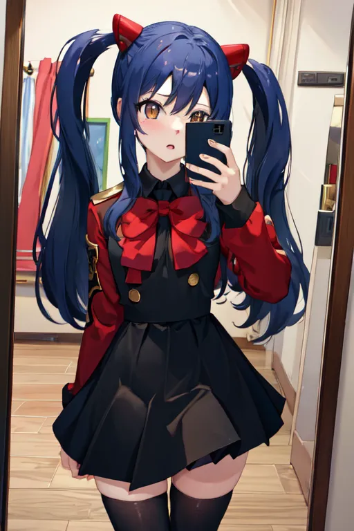 Wendy Marvell is taking a selfie