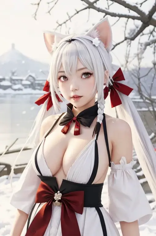 Cosplay art of Yukikaze