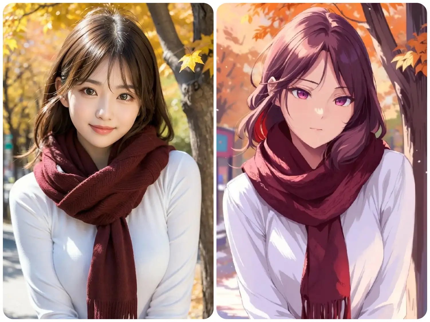AI写真をアニメ風に変換