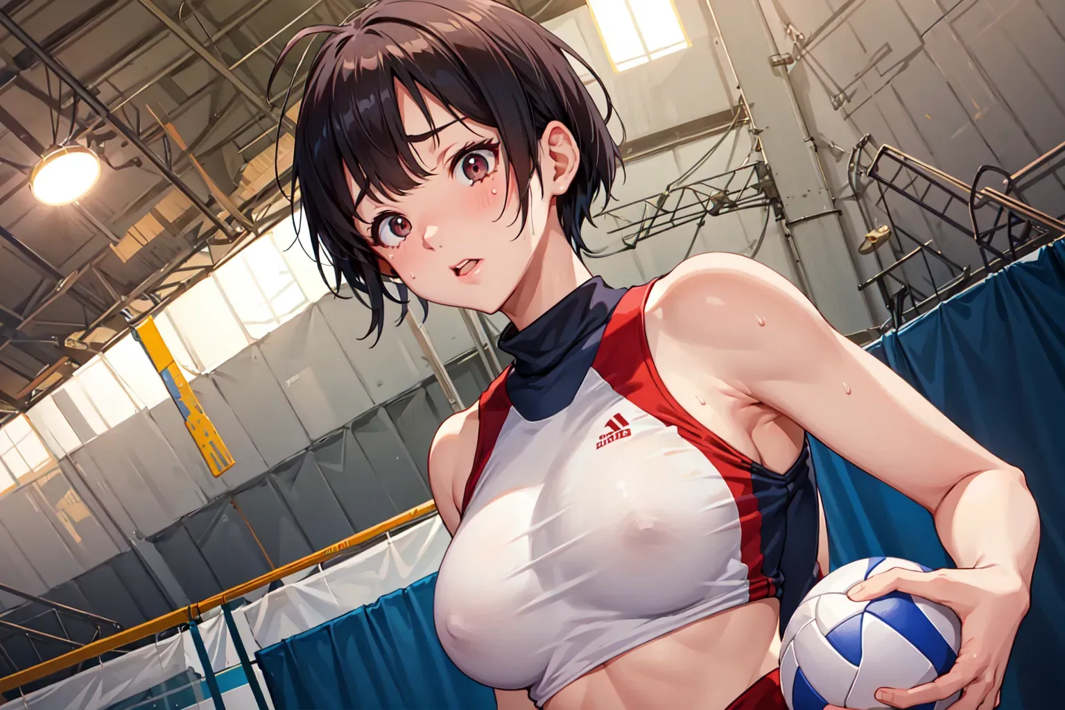 Play Volleyball Action Prompt