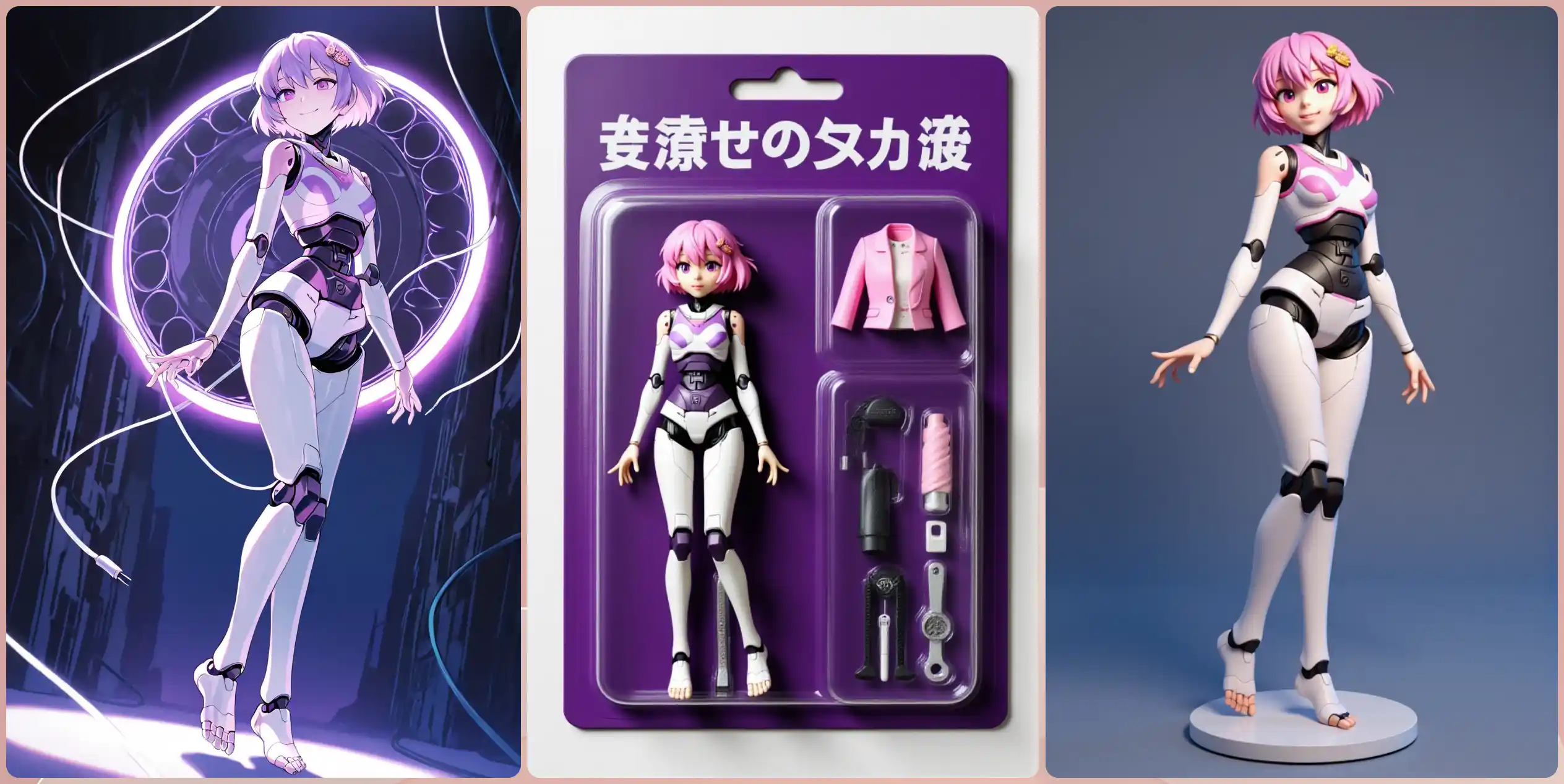 Mechanical Girl action figure
