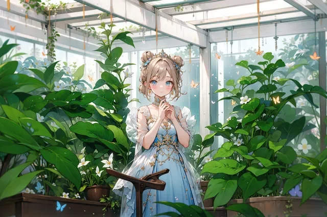 Cute anime background