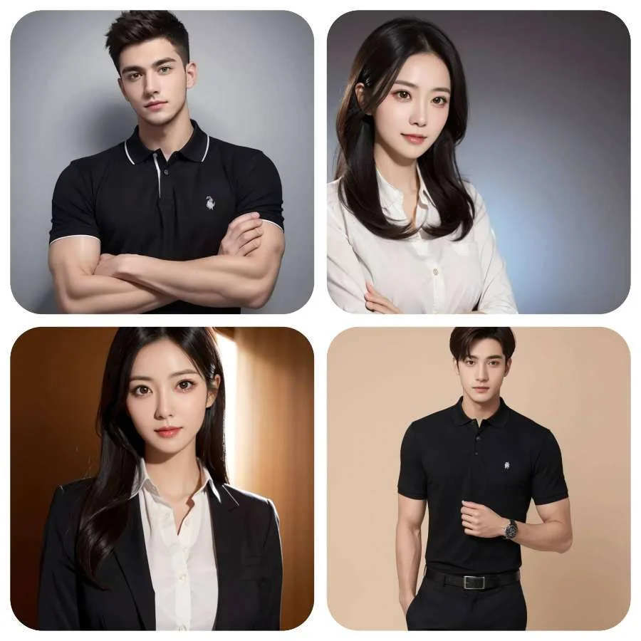 AI-Enhanced Professional Headshots for Team Member Profiles