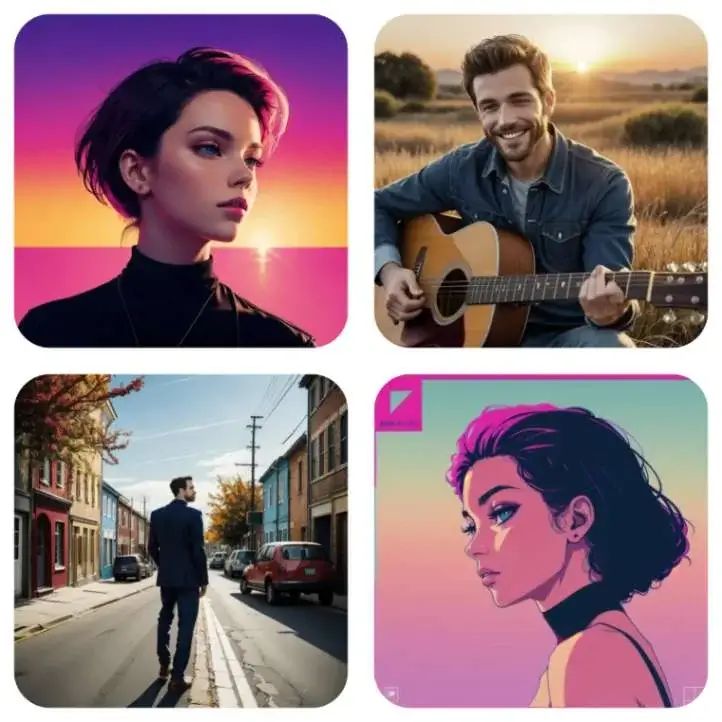 無料AIでCDジャケットデザインを作成