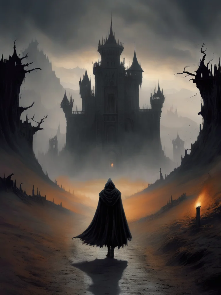 dark fantasy landscape