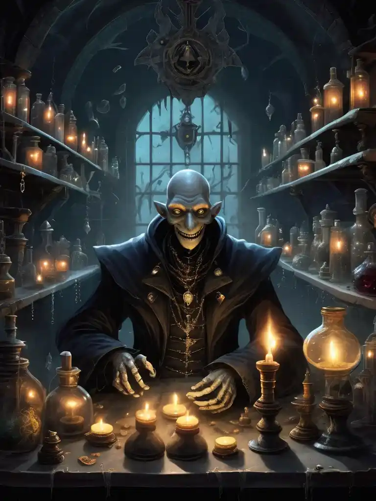 Witch Dark Fantasy Art