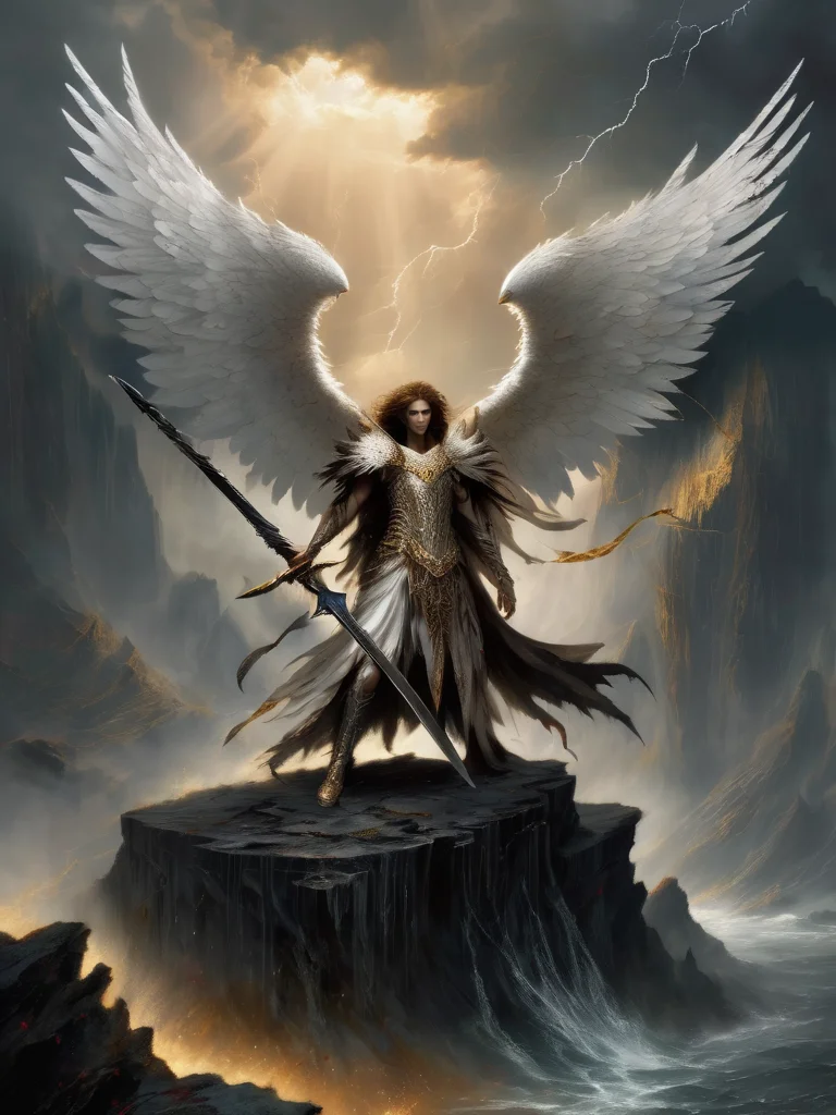 Angle Dark Fantasy Art