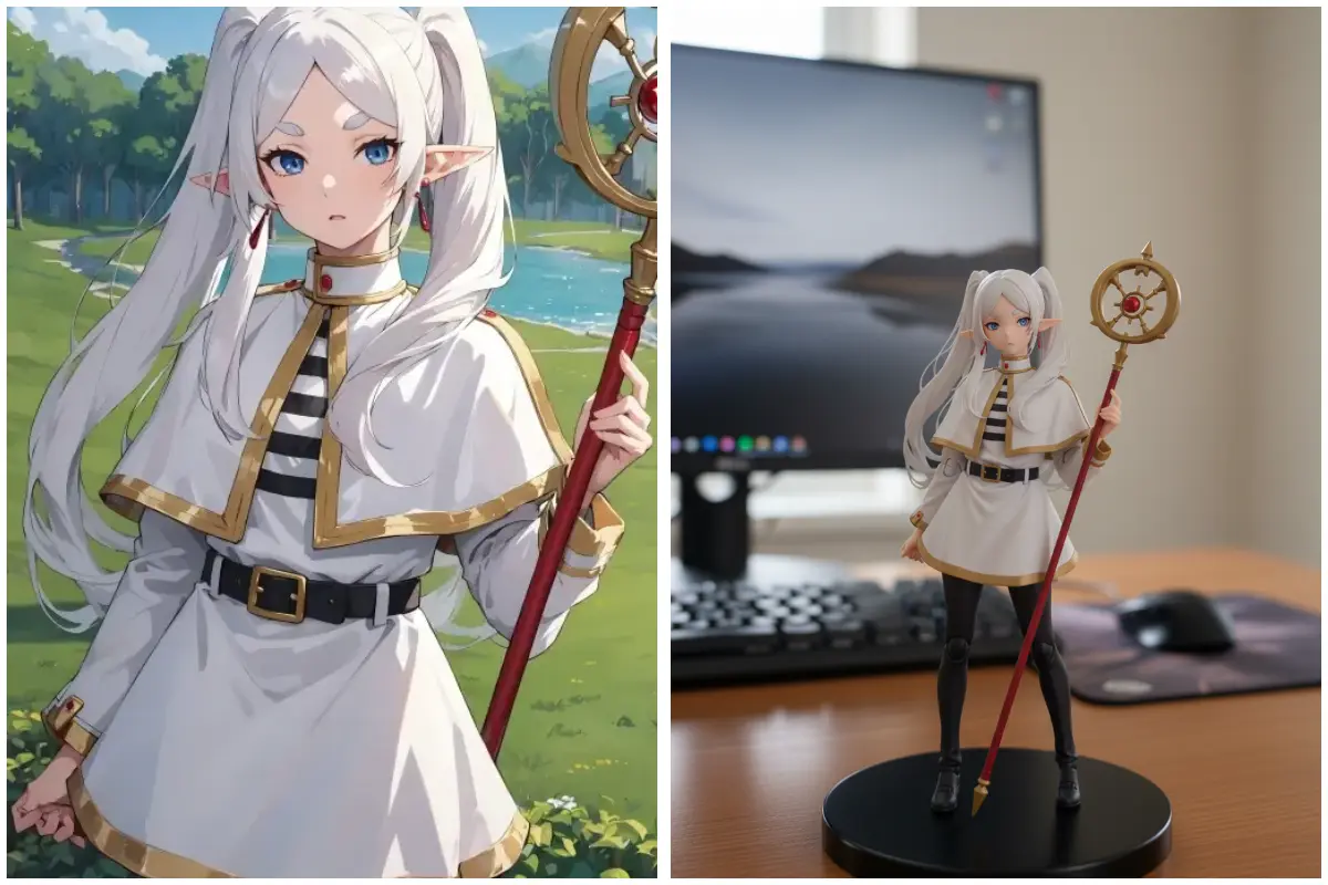 turn character image into action figure