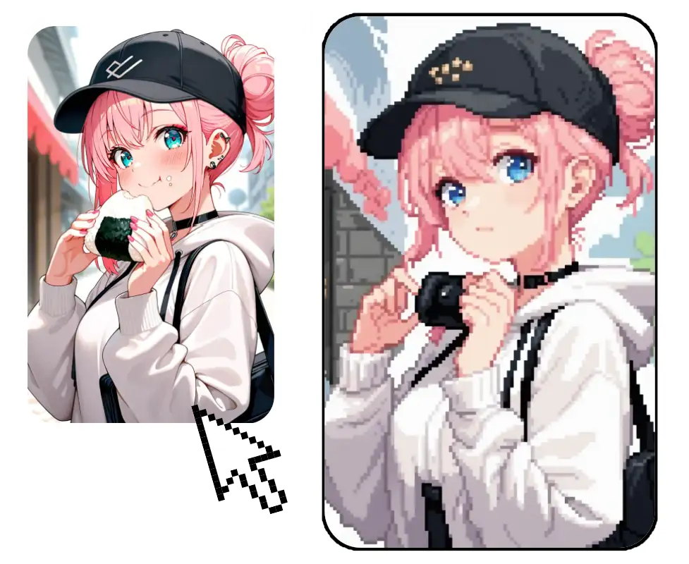 Turn Any Image into Pixel Art Style Easily