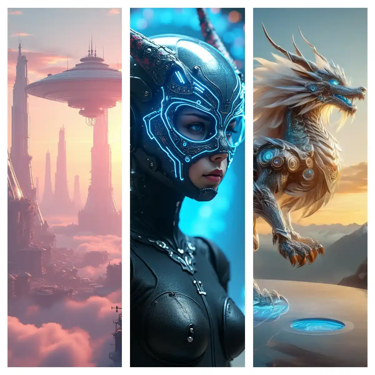 different sci-fi elements