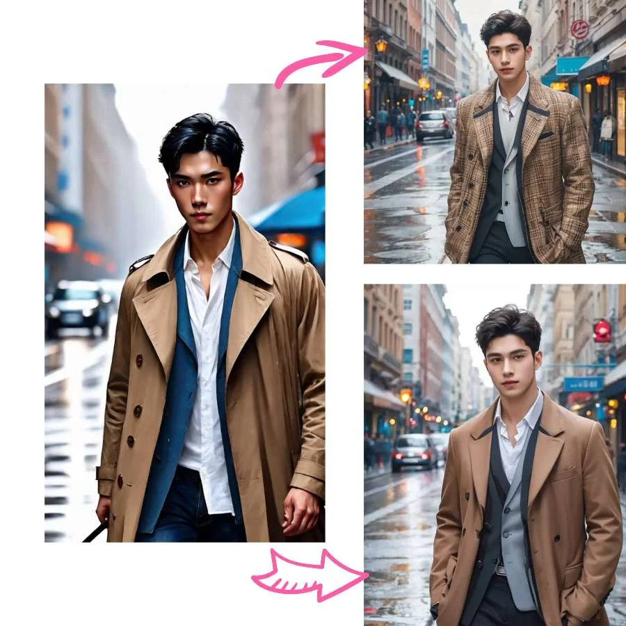 AI generated professional headshots for youself