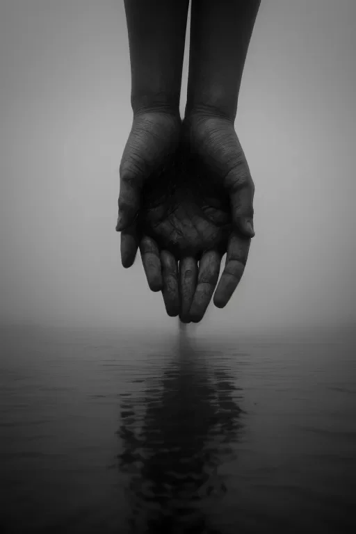 Distorted hands made by Stable Diffusion