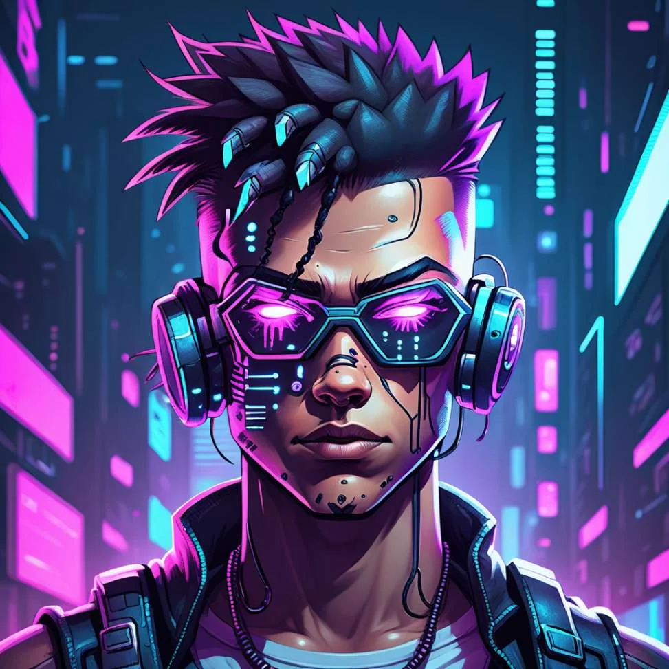 Cyberpunk Man