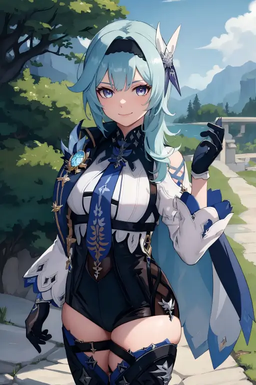 Genshin character art