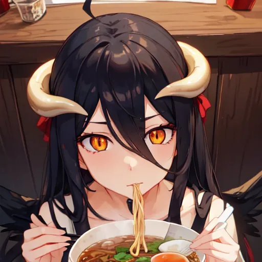 AI generated Albedo art