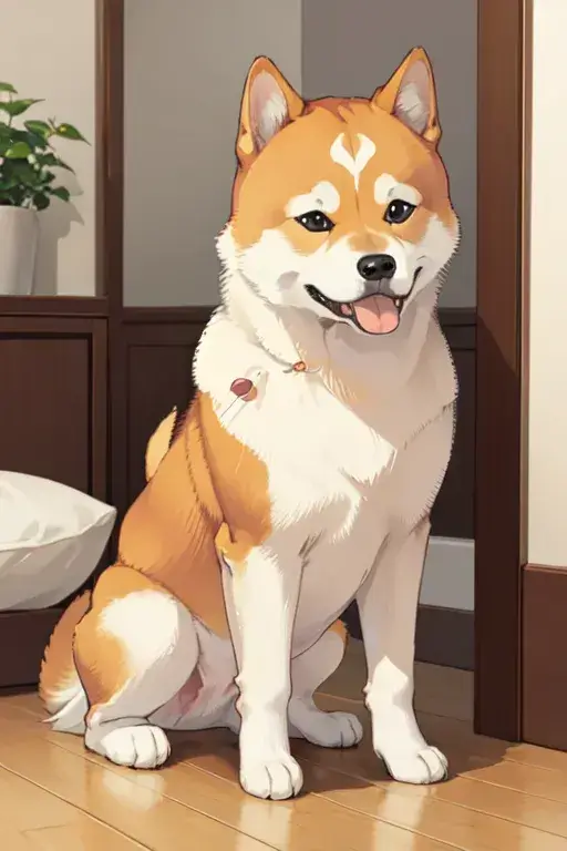 AI generated Shiba