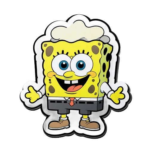 Spongebob sticker