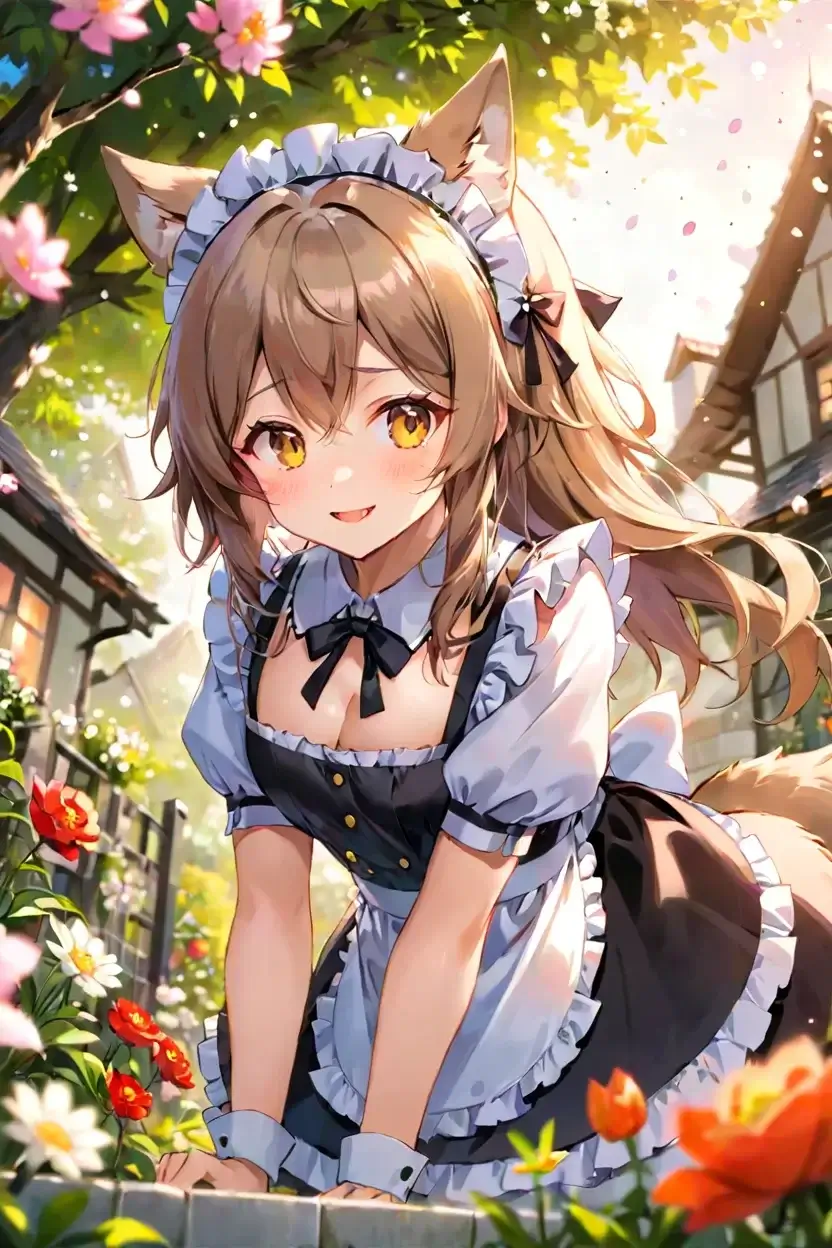 maid wolf girl