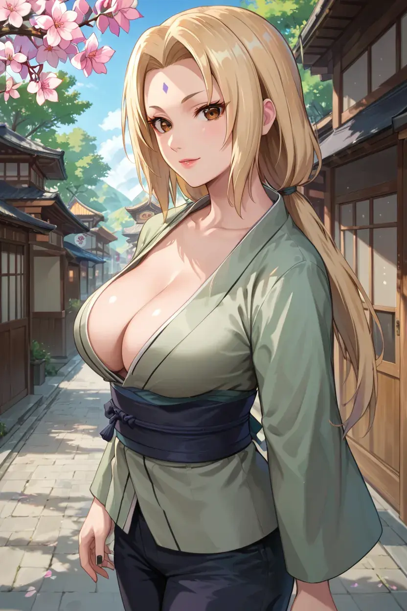 Naruto Anime Fanart - Tsunade