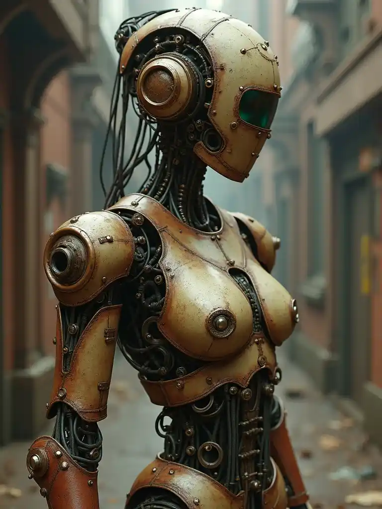 steampunk robot